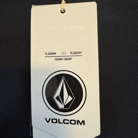 Volcom 5-Pocket Slim Snowboard/Ski Pants MED (32-34) Black - Picture 6 of 9